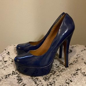 Navy Aldo Heels